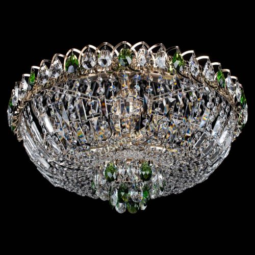 Люстра Астра Бутон №5 зеленая в Сочи Гусь Хрустальный