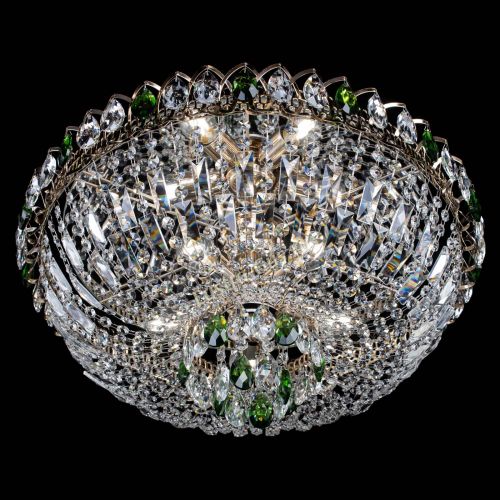 Люстра Астра Бутон №5 зеленая в Сочи Гусь Хрустальный