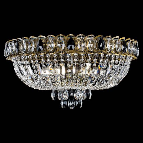 Люстра Астра Бутон №6 под бронзу Черная в Сочи Гусь Хрустальный