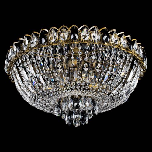 Люстра Астра Бутон №6 под бронзу Черная в Сочи Гусь Хрустальный