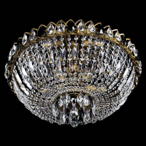 Люстра Астра Бутон №6 под бронзу Черная в Сочи Гусь Хрустальный