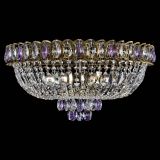 Люстра Астра Бутон №6 под бронзу Фиолетовая в Сочи