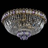 Люстра Астра Бутон №6 под бронзу Фиолетовая в Сочи