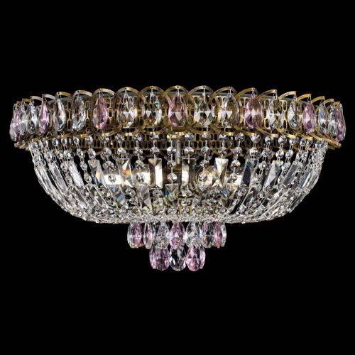 Люстра Астра Бутон №6 под бронзу Розовая в Сочи Гусь Хрустальный