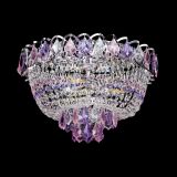 Люстра Астра дубик ровозо-фиолетовая в Сочи