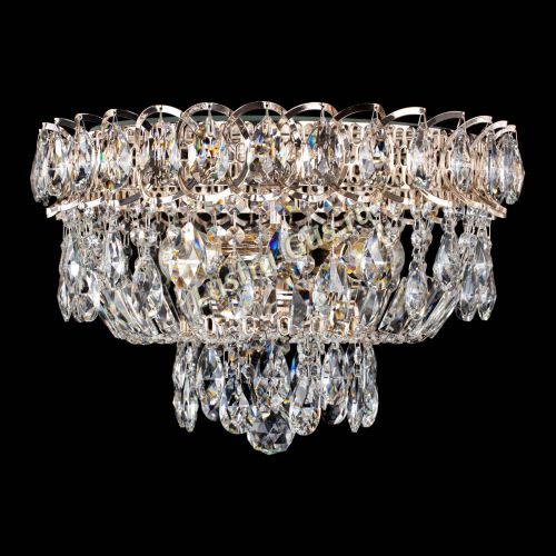 Люстра Астра Шар №3 с журавликами в Сочи Гусь Хрустальный