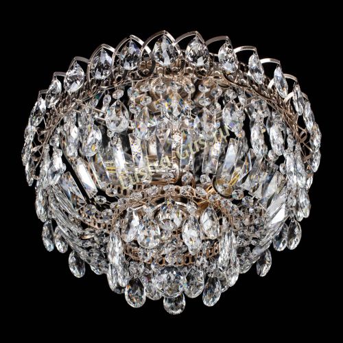 Люстра Астра Шар №3 с журавликами в Сочи Гусь Хрустальный