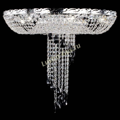 Люстра Диана №1 черная в Сочи Гусь Хрустальный