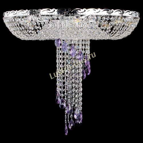 Люстра Диана №1 фиолетовая в Сочи Гусь Хрустальный