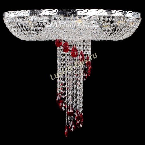 Люстра Диана №1 красная в Сочи Гусь Хрустальный