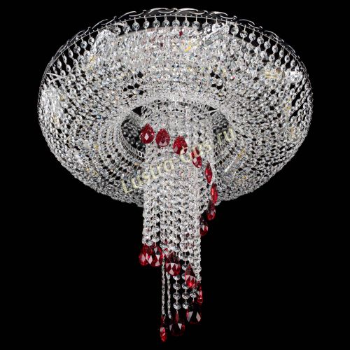 Люстра Диана №1 красная в Сочи Гусь Хрустальный
