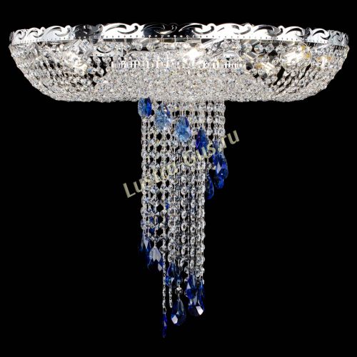 Люстра Диана №1 синяя в Сочи Гусь Хрустальный