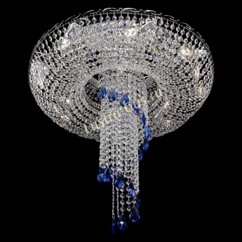 Люстра Диана №1 синяя в Сочи Гусь Хрустальный