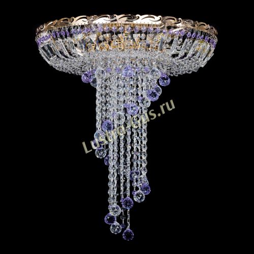 Люстра Диана №6 Шар 30 фиолетовая в Сочи Гусь Хрустальный