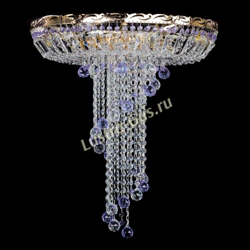 Люстра Диана №6 Шар 30 фиолетовая в Сочи Гусь Хрустальный