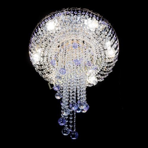 Люстра Диана №6 Шар 30 фиолетовая в Сочи Гусь Хрустальный