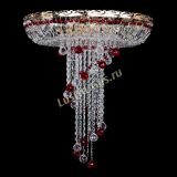 Люстра Диана №6 Шар 30 красная в Сочи