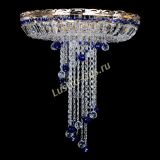 Люстра Диана №6 Шар 30 синяя в Сочи Люстра Диана №6 Шар 30 синяя в Сочи