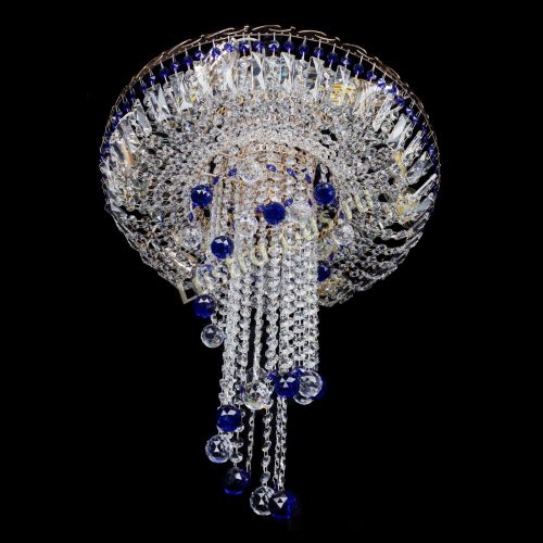 Люстра Диана №6 Шар 30 синяя в Сочи Гусь Хрустальный