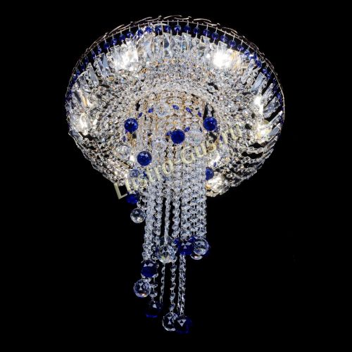 Люстра Диана №6 Шар 30 синяя в Сочи Гусь Хрустальный