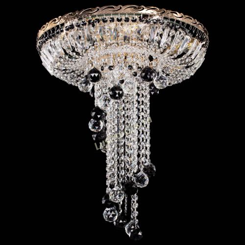 Люстра Диана №6 Шар 40 черная в Сочи Гусь Хрустальный
