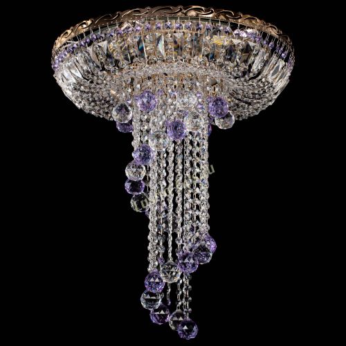 Люстра Диана №6 Шар 40 фиолетовая в Сочи Гусь Хрустальный