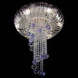 Люстра Диана №6 Шар 40 фиолетовая в Сочи