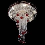 Люстра Диана №6 Шар 40 красная в Сочи Люстра Диана №6 Шар 40 красная в Сочи