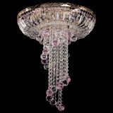 Люстра Диана №6 Шар 40 розовая в Сочи