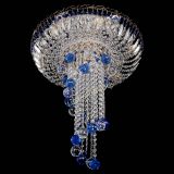 Люстра Диана №6 Шар 40 синяя в Сочи