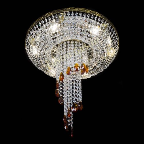 Люстра Диана №6 журавлик чайная под бронзу  в Сочи Гусь Хрустальный