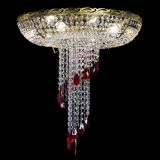 Люстра Диана №6 журавлик красная под бронзу в Сочи