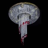 Люстра Диана №6 журавлик красная под бронзу в Сочи