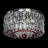 Люстра Диана Пластинка №3 красная в Сочи