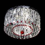 Люстра Диана Пластинка №3 красная в Сочи