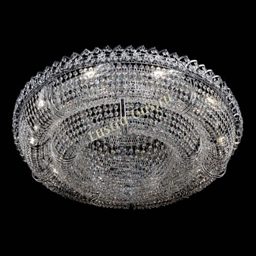 Люстра Двойное Кольцо Классика - 10 ламп в Сочи Гусь Хрустальный