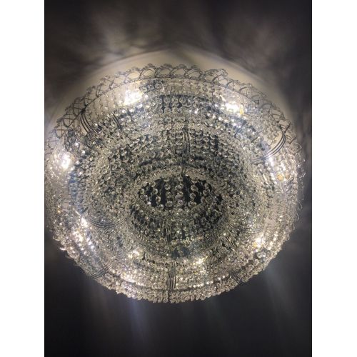 Люстра Двойное Кольцо Классика в Сочи Гусь Хрустальный