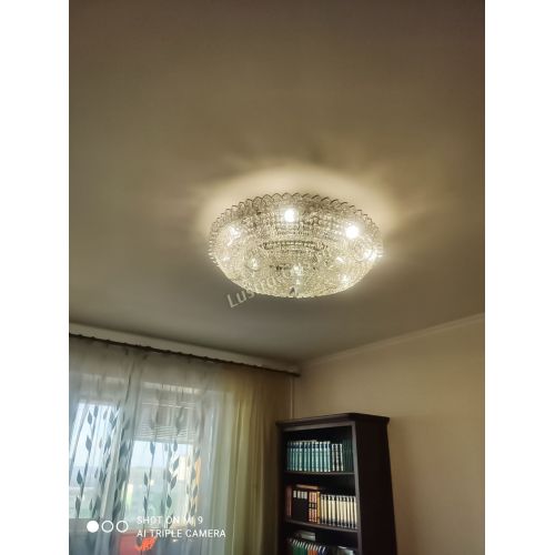 Люстра Двойное Кольцо Классика в Сочи Гусь Хрустальный