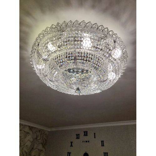 Люстра Двойное Кольцо Классика в Сочи Гусь Хрустальный