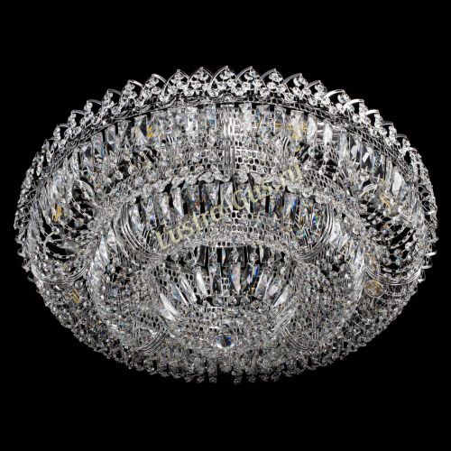 Люстра Двойное Кольцо Классика пластинка в Сочи Гусь Хрустальный