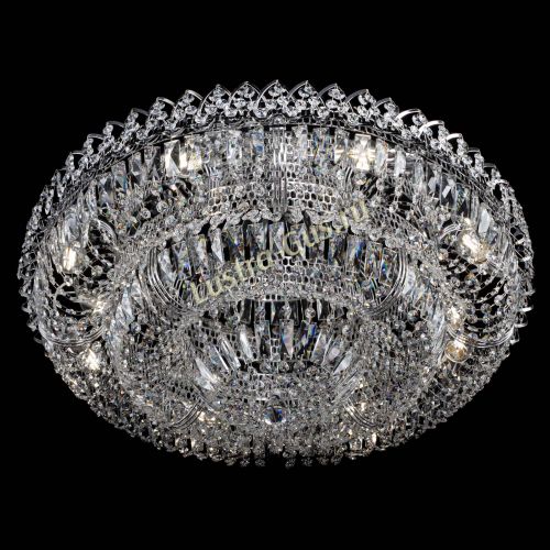 Люстра Двойное Кольцо Классика пластинка в Сочи Гусь Хрустальный