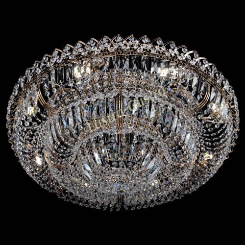 Люстра Двойное Кольцо Классика пластинка в Сочи Гусь Хрустальный