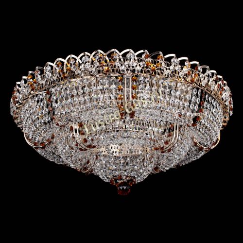 Люстра Двойное Кольцо Классика №6 чайная в Сочи Гусь Хрустальный