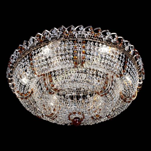 Люстра Двойное Кольцо Классика №6 чайная в Сочи Гусь Хрустальный