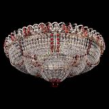 Люстра Двойное Кольцо Классика №6 красная в Сочи Люстра Двойное Кольцо Классика №6 красная в Сочи