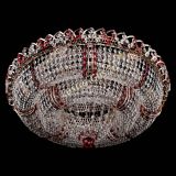 Люстра Двойное Кольцо Классика №6 красная в Сочи Люстра Двойное Кольцо Классика №6 красная в Сочи