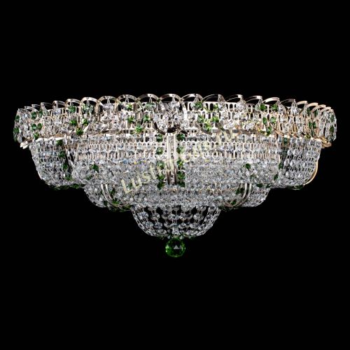 Люстра Двойное Кольцо Классика №6 зеленая в Сочи Люстра Двойное Кольцо Классика №6 зеленая в Сочи