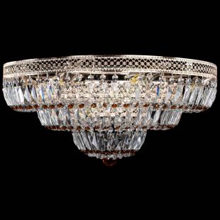 Люстра потолочная Двойное Кольцо Венеция чайная