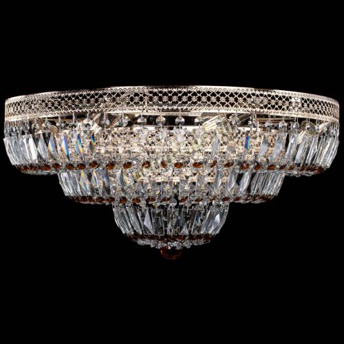 Люстра Двойное Кольцо Венеция чайная в Сочи Гусь Хрустальный