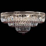 Люстра Двойное Кольцо Венеция красная в Сочи